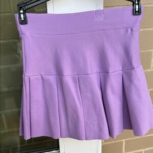 Dolls Kill Lavender Pleated Women's Skirt
